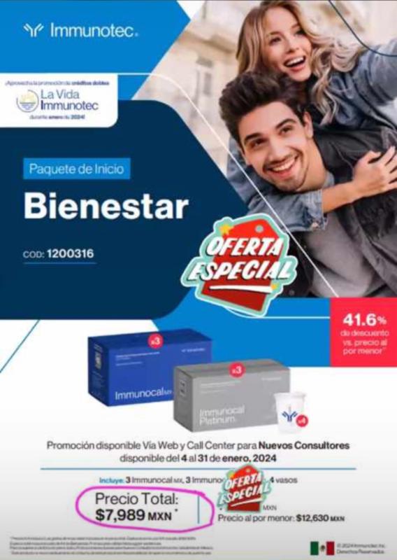 Oferta Especial ?Bienestar?